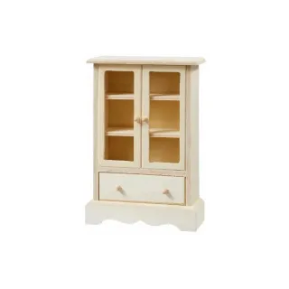 HobbyFun Mini-meubles Armoire III 7.8 x 3.2 x 11.6 cm, naturel