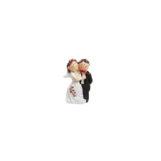 HobbyFun Mini figurine Couple de mariés 5 cm