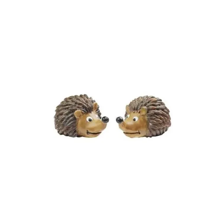 HobbyFun Mini animal Hérisson 3 cm, 2 pièces