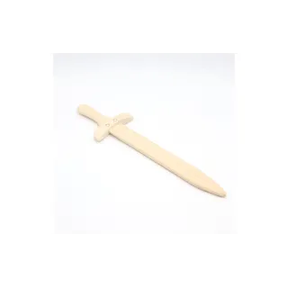 HobbyFun Article en bois Épée de chevalier 45 cm, 1 Pièce-s