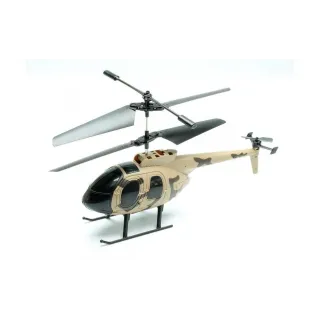 FliteZone Hélicoptère Hughes MD500 Micro Camo 3 canaux, RTF