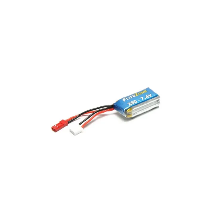 FliteZone Batterie RC LiPo 250 mAh 7.4 V 35C