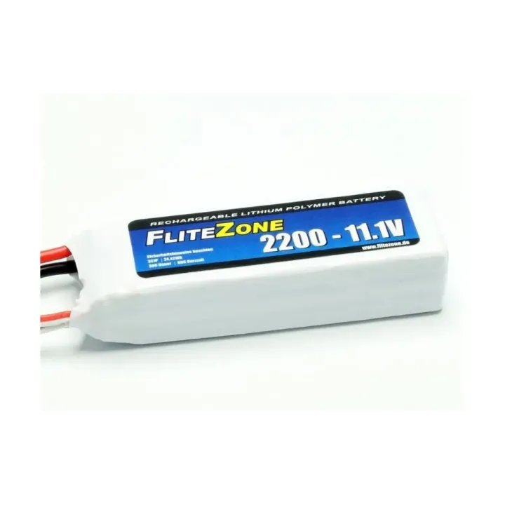 FliteZone Batterie RC LiPo 2200 mAh 11.1 V 30C XT60