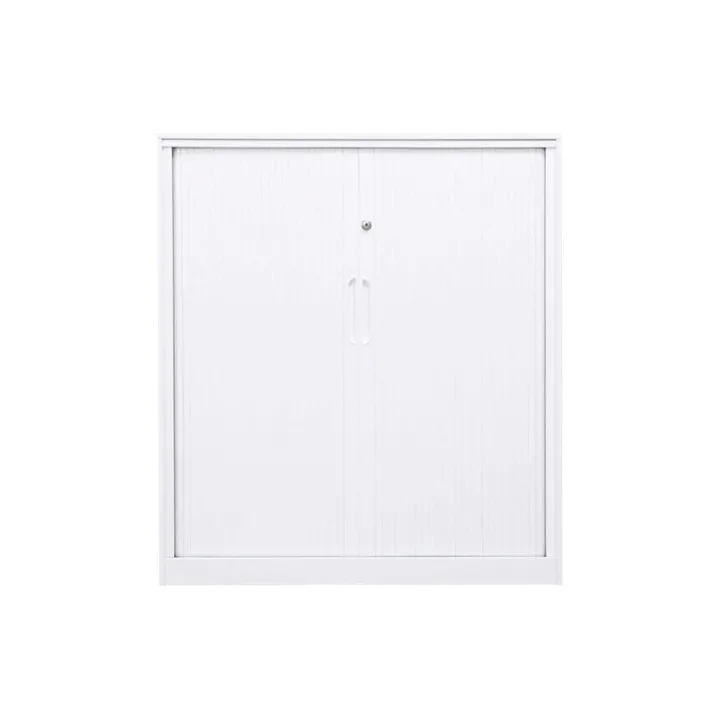 Contini Armoire à rideau 900 x 900 x 450 mm, blanc