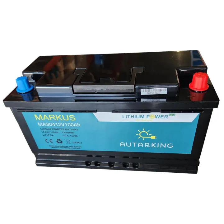 Autarking Batterie Markus Lithium 12.8 V 100Ah