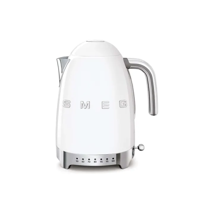 SMEG Bouilloire 50s Style KLF04WHEU 1.7 l, Blanc