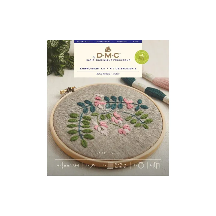 DMC Set de broderie Indigo