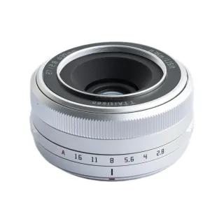 TTArtisan Longueur focale fixe AF 27mm F-2.8 Argent – Fujifilm X-Mount