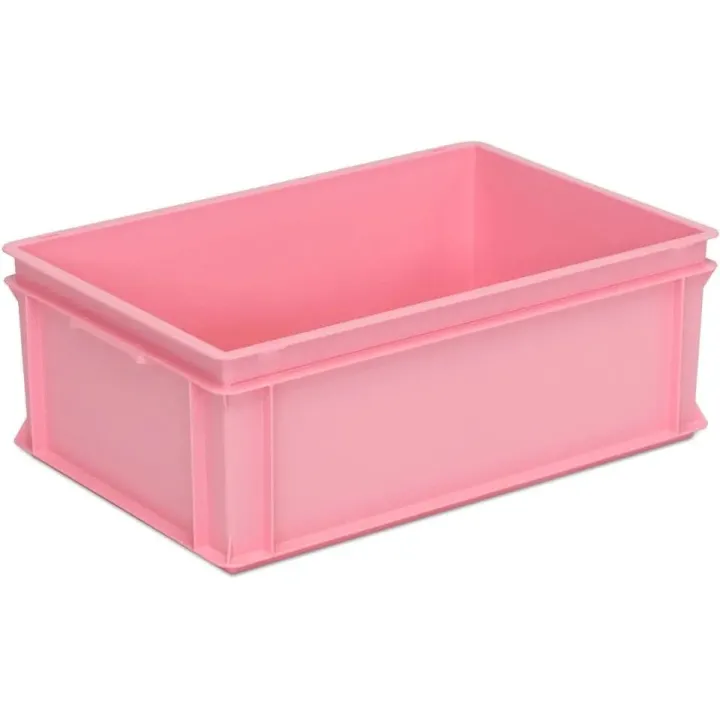 Utz Boîte empilable RAKO 600 x 400 x 220 mm rose clair