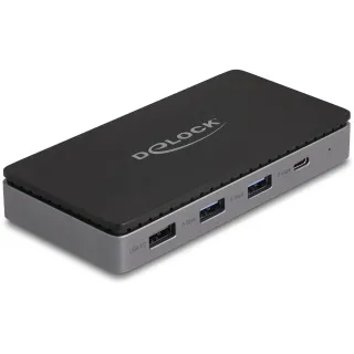 Delock Station daccueil USB Type-C 4K HDMI-USB-Gibabit LAN-PD 3.0