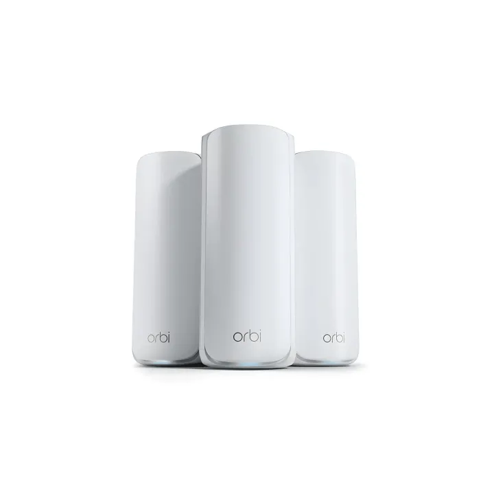 Netgear Satellite Mesh Orbi 773 RBE773-100EUS Pack de 3, Blanc