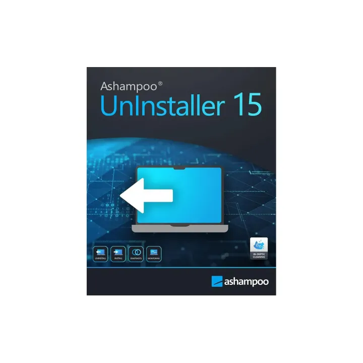 Ashampoo Un­Installer 15 ESD, Version complète, 1 PC