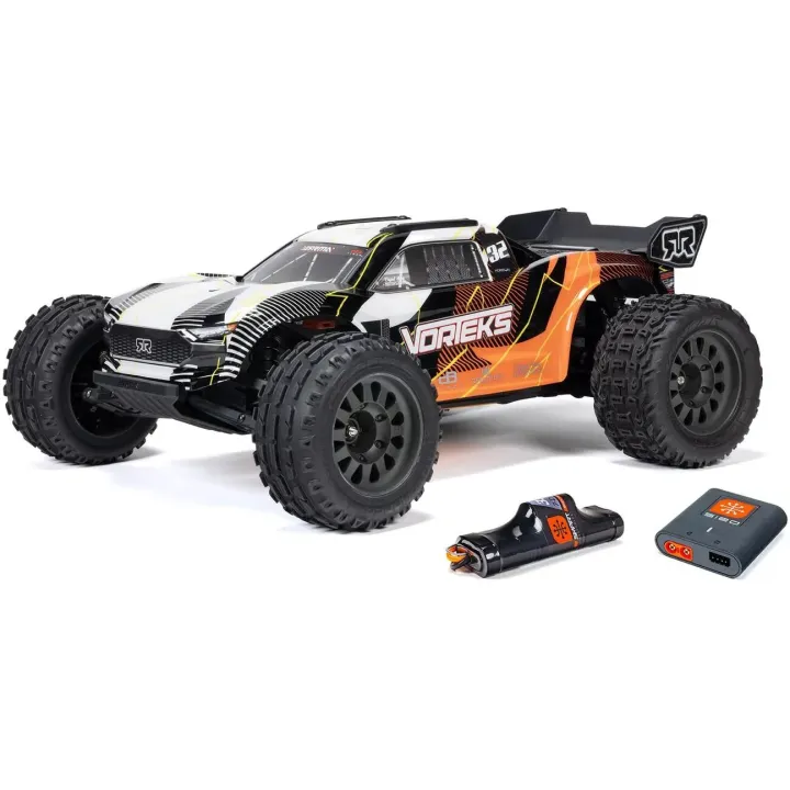 Arrma Stadium Truck Vorteks Mega 550 2WD 1:10, RTR, orange