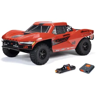 Arrma Short Course Truck Fury Mega 550 2WD, 1:10, RTR, rouge