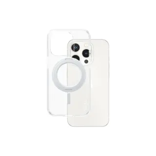 CARE Coque arrière Feature Kickstand iPhone 15 Pro Argent