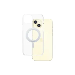 CARE Coque arrière Feature Kickstand iPhone 15 Pro Max Argent