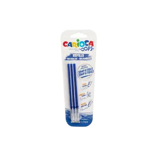 Carioca Mine de crayon Roller Oops Bleu, 3 pièces