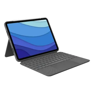 Logitech Couvre-clavier pour tablette Combo Touch iPad Pro 11 1.-4. Gen