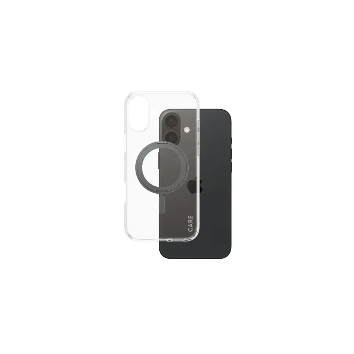 CARE Coque arrière Feature Kickstand iPhone 16 Plus Noir