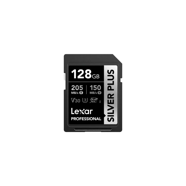 Lexar Carte SDXC Professional Silver Plus 128 GB