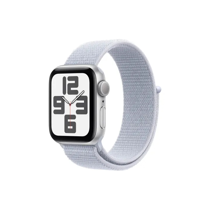 Apple Watch SE 2024 40 mm GPS Silver Blue Cloud Sport Loop