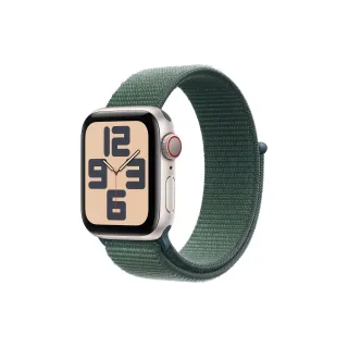 Apple Watch SE 2024 40 mm LTE Starlight Alu Loop Lake Green