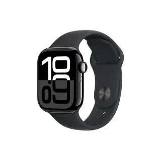 Apple Watch Series 10 42 mm Alu Jet Black Sport S-M