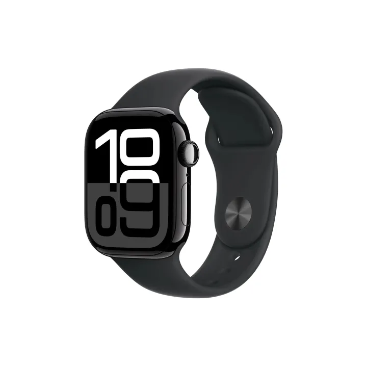 Apple Watch Series 10 42 mm Alu Jet Black Sport S-M