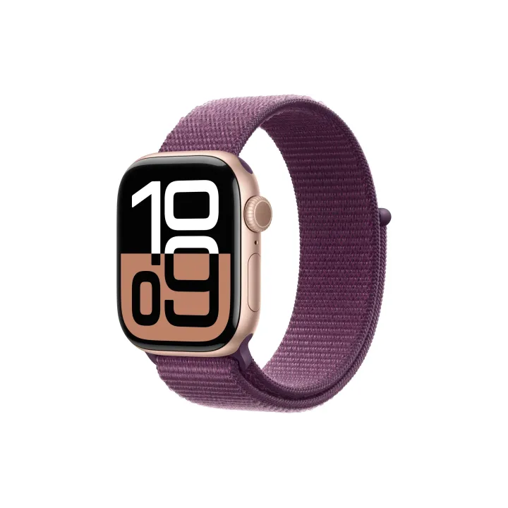 Apple Watch Series 10 42 mm Alu or rose Loop Plum