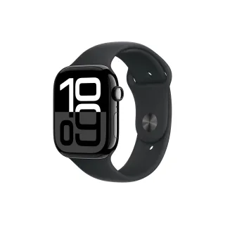 Apple Watch Series 10 46 mm Alu Jet Black Sport S-M