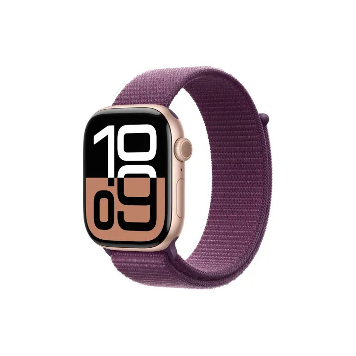 Apple Watch Series 10 46 mm Alu or rose Loop Plum