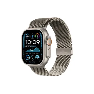 Apple Watch Ultra 2 Natural Titanium Boucle milanaise Natural S