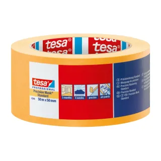 tesa Ruban de masquage Professionnel 4344, 50 m x 50 mm