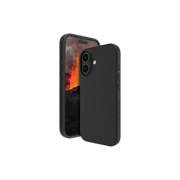 dbramante1928 Coque arrière Iceland Ultra D3O iPhone 16 Plus Noir