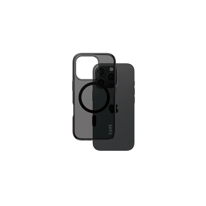 CARE Coque arrière Flagship iPhone 16 Pro Smokey