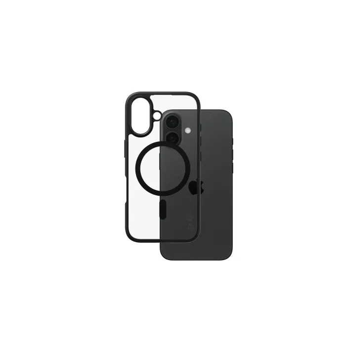 CARE Coque arrière Flagship iPhone 16 Cadre noir