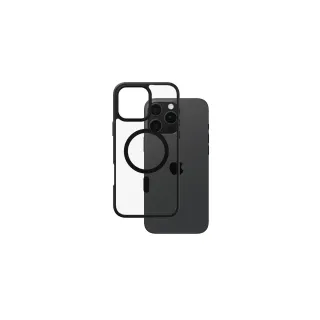 CARE Coque arrière Flagship iPhone 16 Pro Max Cadre noir