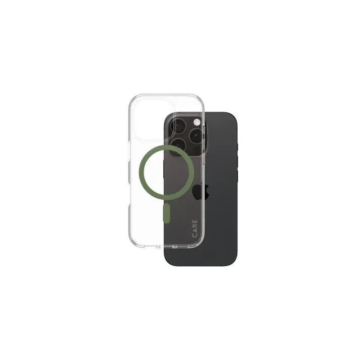 CARE Coque arrière Flagship iPhone 16 Pro Vert