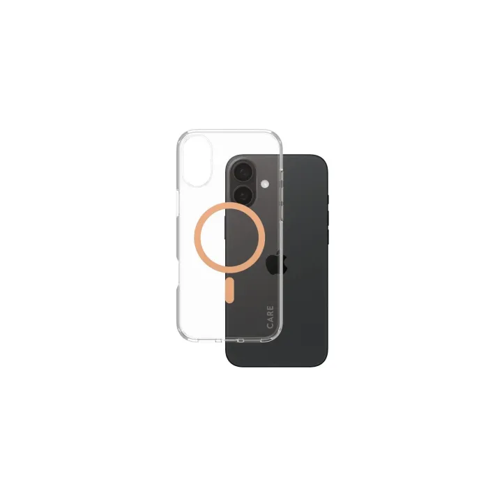 CARE Coque arrière Flagship iPhone 16 Plus Peachy