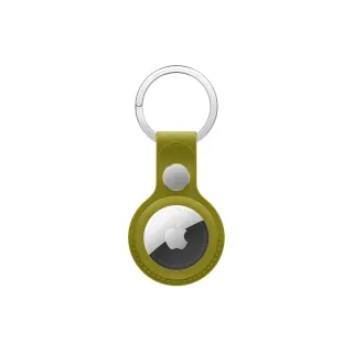 Apple Porte-clés AirTag en tissu fin Chartreuse