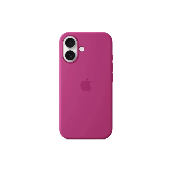 Apple Silicone Case avec MagSafe iPhone 16 Fuchsia