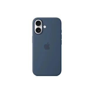 Apple Silicone Case avec MagSafe iPhone 16 Denim