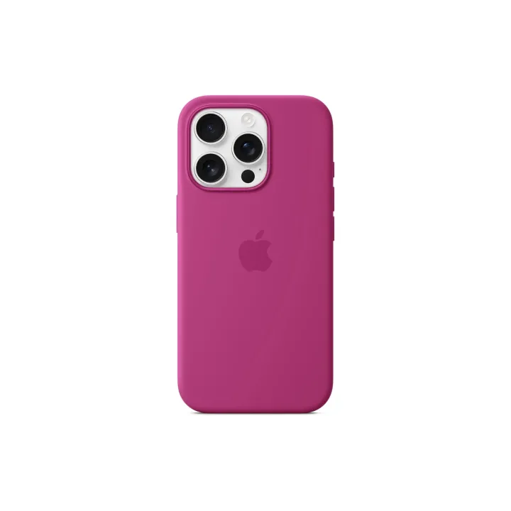 Apple Silicone Case avec MagSafe iPhone 16 Pro Fuchsia