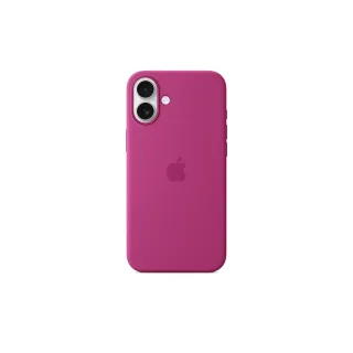 Apple Etui en silicone avec MagSafe iPhone 16 Plus Fuchsia