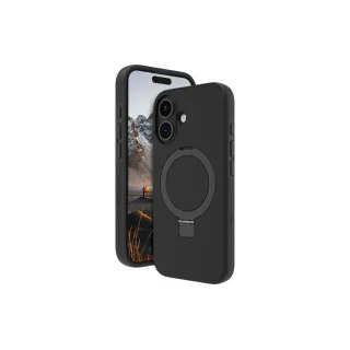 dbramante1928 Coque arrière Iceland Ultra D3O Kick iPhone 16 Noir