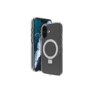 dbramante1928 Coque arrière Iceland Ultra D3O Kick iPhone 16 Transparent