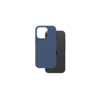 CARE Coque arrière Fashion iPhone 16 Pro Bleu