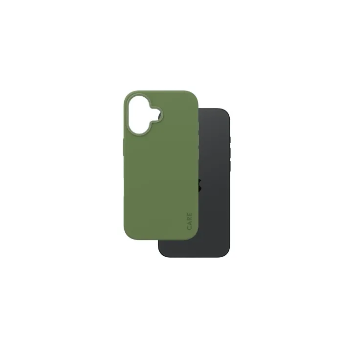 CARE Coque arrière Fashion iPhone 16 Vert