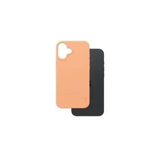 CARE Coque arrière Fashion iPhone 16 Plus Peachy