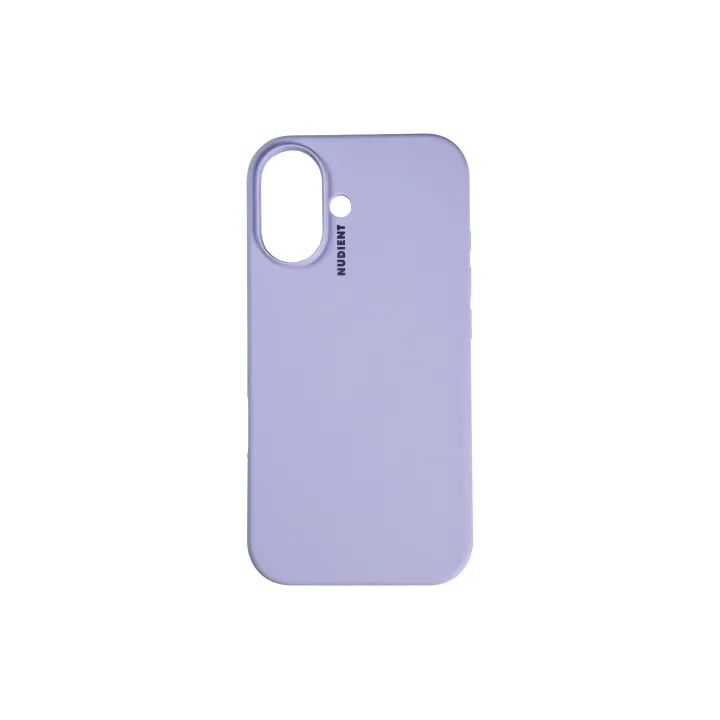 Nudient Coque arrière Base Case Magsafe iPhone 16 Pourpre doux